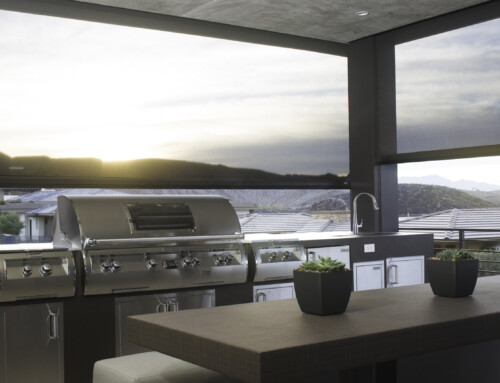 Vacation in Your Own Backyard This Year with Phantom Motorized Screens